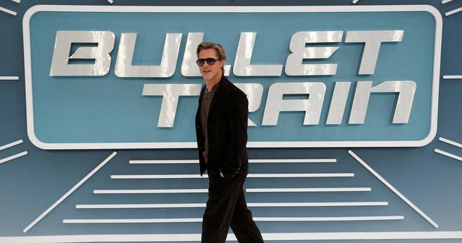 Le loufoque Brad Pitt et son Bullet Train marchent sur le box-office français