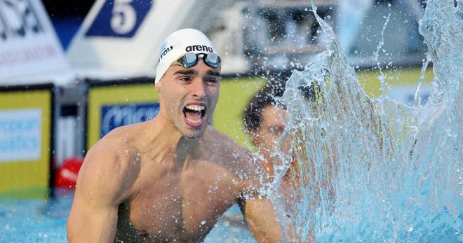 Natation : le Grec Christou en or sur 50 m dos aux Championnats d'Europe