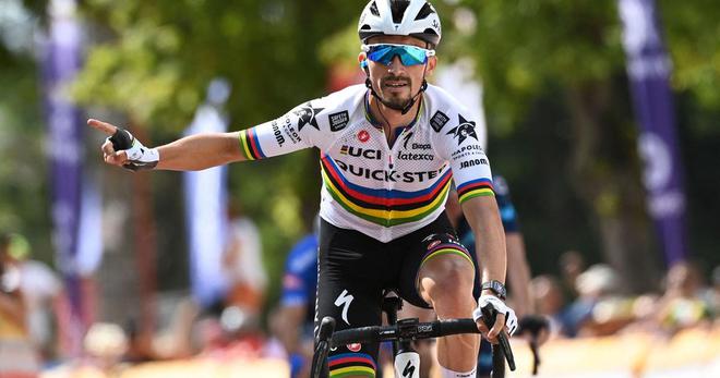 Julian Alaphilippe à la relance après une saison galère