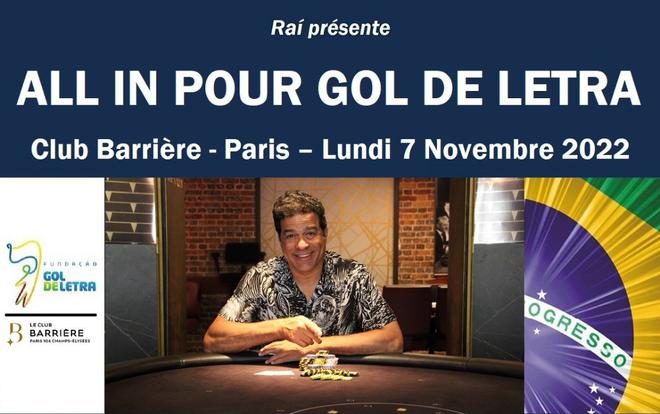All In pour Gol de Letra : un bel événement caritatif au Club Barrière le 7 novembre