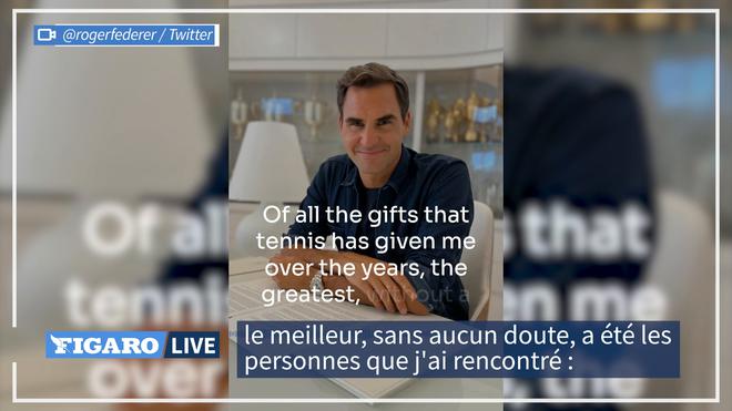 Tennis: la légende Roger Federer annonce sa retraite