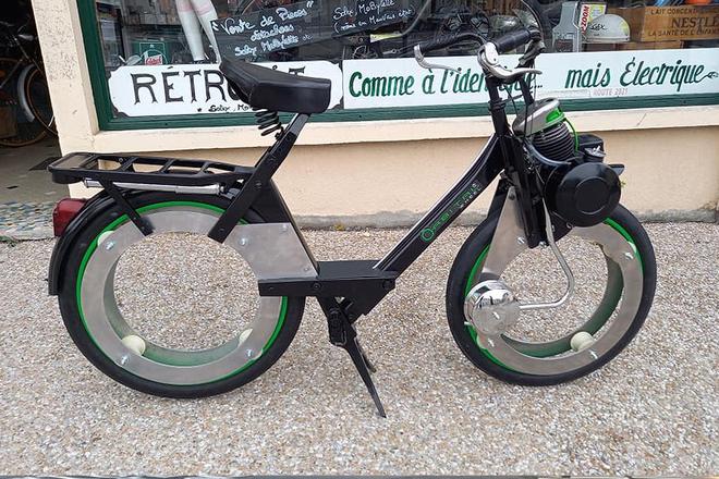 Retrofit : Il est désormais possible convertir un vieux Solex en vélo électrique pour seulement 500€