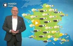 La météo du mardi 27 septembre : averses et giboulées au Nord, soleil et vent fort en Méditerranée