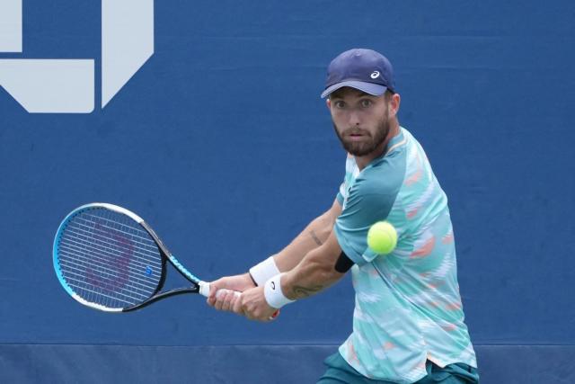 Tennis - Challenger - Orléans - Corentin Moutet et Adrian Andreev en viennent aux mains au Challenger d'Orléans