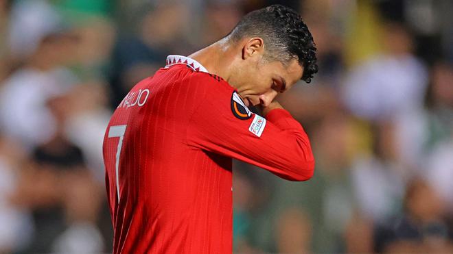 Manchester United: raté devant le but, agacement... la soirée très difficile de Cristiano Ronaldo contre l'Omonia