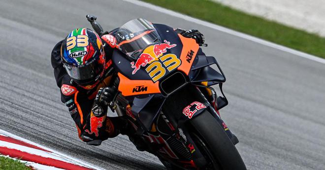 MotoGP : Brad Binder leader lors des premiers essais en Malaisie