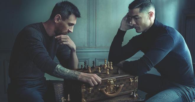 La campagne Louis Vuitton avec Cristiano Ronaldo et Lionel Messi bat des records sur Instagram