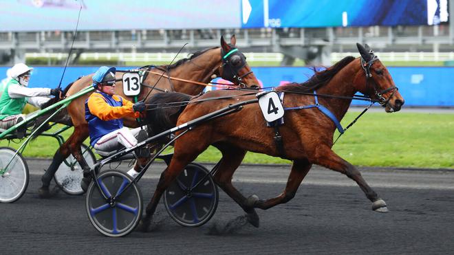 PMU - Arrivée du quinté du dimanche 25 décembre à Vincennes : Émeraude de Bais, un joli cadeau de Noël