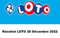 Résultat LOTO 28 décembre 2022 tirage FDJ et codes loto gagnant [En Ligne]