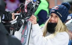 Ski freestyle : l'Autrichienne Anna Gasser reste intouchable en snowboard big air