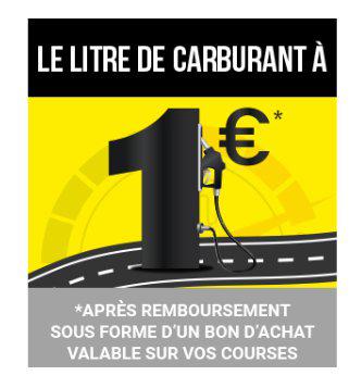 Bon plan  Carburant à 1€ chez  Casino  les  12 et 13 mai