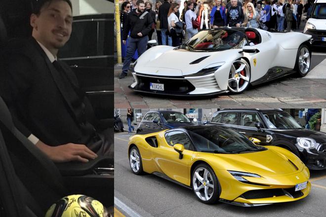 Ibrahimovic troque une Ferrari à 500 000€ contre une à 2 M€