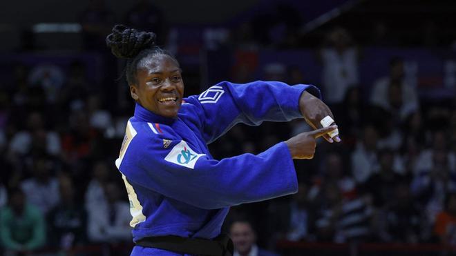 Judo : la Française Clarisse Agbégnénou de nouveau championne du monde, 11 mois après son accouchement