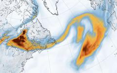 Images frappantes des nuages de cendres des incendies du Quebec qui ont envahi l’Europe