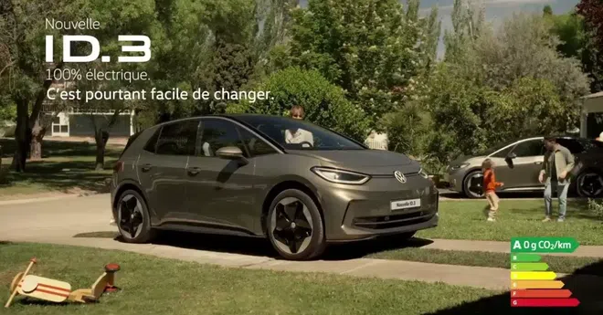 Volkswagen dévoile sa nouvelle ID.3 100 % électrique !