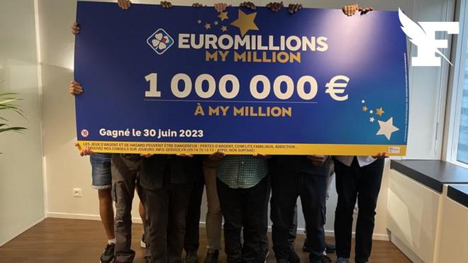 Euromillions: habitués à remplir une grille chaque semaine depuis 15 ans, dix collègues empochent le gros lot