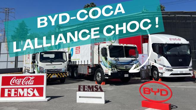 BYD et Coca-Cola FEMSA Dévoilent un Nouveau Camion Électrique