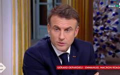 «Je suis un grand admirateur de Gérard Depardieu», déclare Emmanuel Macron