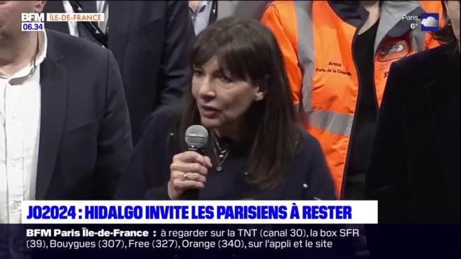 "Ne partez pas, ça serait une connerie": Anne Hidalgo enjoint les Parisiens à rester dans la capitale pendant les Jeux olympiques