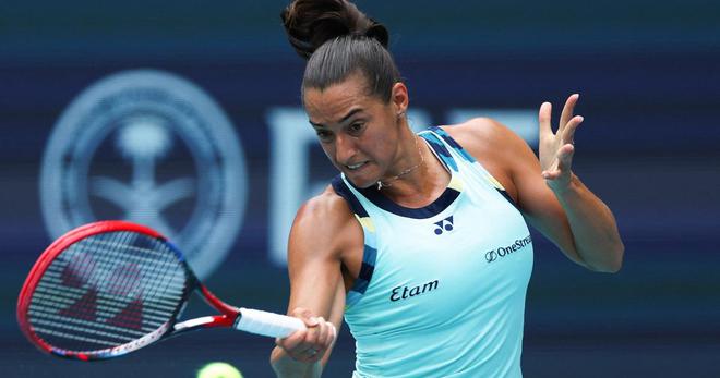 Tennis : Caroline Garcia s’arrête en demi-finale à Rouen
