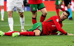 Cristiano Ronaldo et le Portugal butent sur les Tchèques à la pause