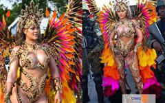 Barbados Crop Over Festival 2024 : Rihanna brille dans un costume extraordinaire (VIDEO)