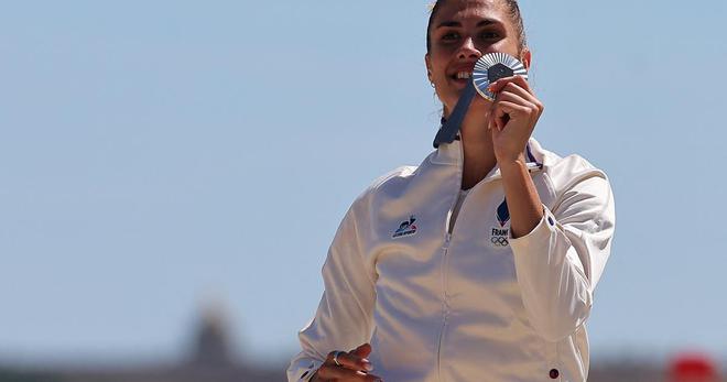 JO - Pentathlon : Elodie Clouvel remporte une nouvelle médaille d’argent, huit ans après Rio