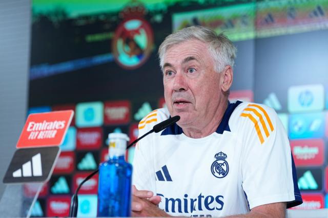 Foot - Real Madrid - Carlo Ancelotti, entraîneur du Real Madrid : « Mbappé s'est très bien intégré dans le vestiaire »