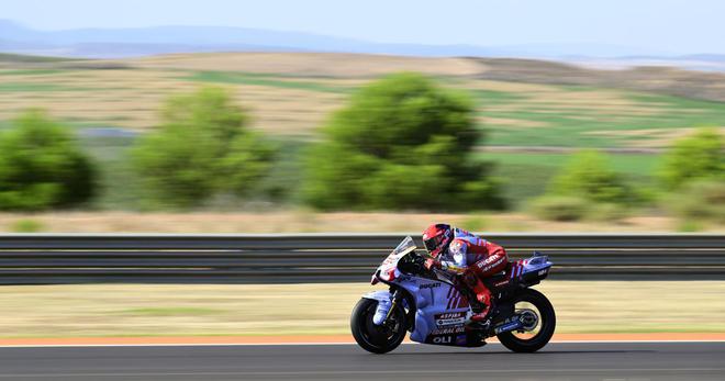 MotoGP : Marc Marquez domine les essais du Grand-Prix d'Aragon