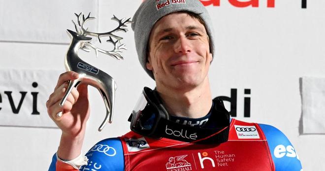 Ski alpin : «Le plus important, c’est de lâcher prise» admet Clément Noël, victorieux à Levi