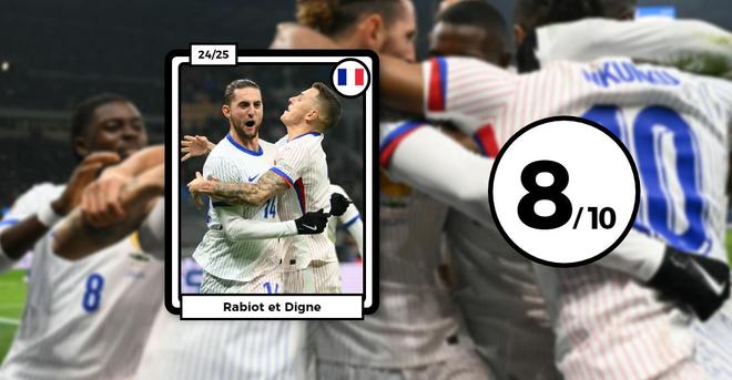 Les notes des Bleus en Italie : Rabiot et Digne en tueurs à gage, «Magic» Maignan, Thuram dans le dur