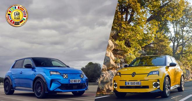 La Renault 5 et l’Alpine A290 élues «Voiture de l’année 2025»