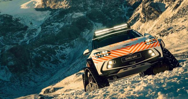 Ce super-SUV à chenilles pourrait bien être votre ultime chance de survie en haute montagne