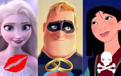 Quiz : joue à Kiss, Mary, Kill (sans mentir) avec les personnages de Disney et Pixar, on devinera ton âge