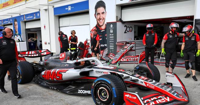 Formule 1 : en images, la livrée hommage de Haas pour sa 200e course au Grand Prix du Canada