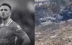 Diogo Jota : les images terrifiantes de sa voiture réduite en cendres ! (vidéo)