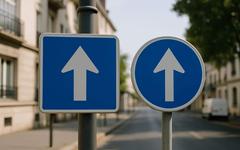 97% des français ne connaissent pas la différence entre ces 2 panneaux ! Et vous ?