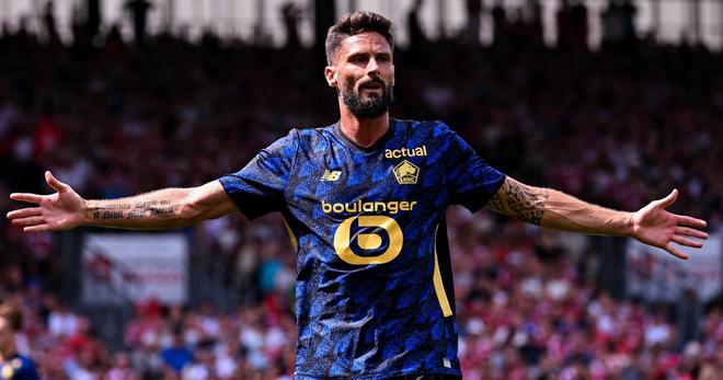 Ligue 1 : les espoirs de Lille reposent déjà sur les épaules d’Olivier Giroud