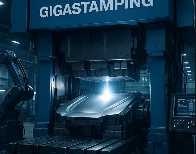 Gigastamping : la révolution européenne pour des voitures électriques plus abordables