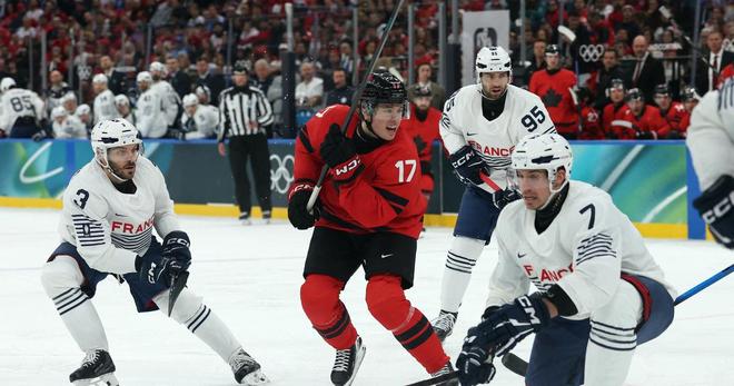 JO 2026 : troisième revers pour les hockeyeurs français, humiliés par le Canada