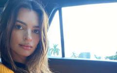 Emily Ratajkowski très complice avec son chien Colombo sur Instagram !