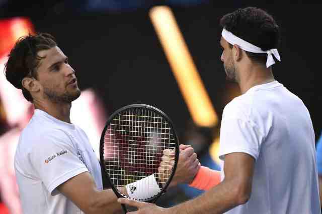 Open d'Australie (Hommes) - Dominic Thiem éliminé en trois sets par Grigor Dimitrov en huitièmes de finale de l'Open d'Australie