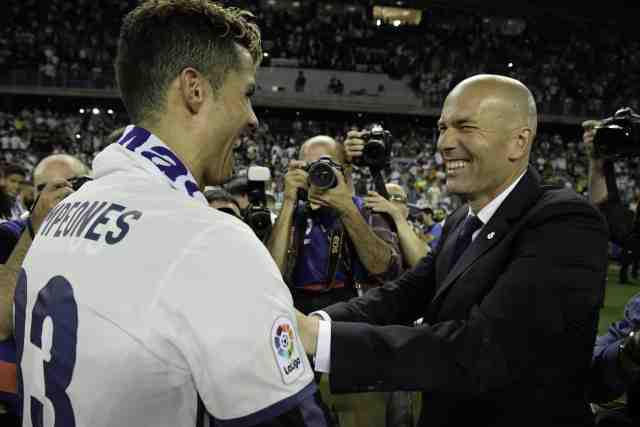 Foot - Espagne - Real - Zinédine Zidane sur l'éventualité d'un retour de Cristiano Ronaldo au Real Madrid : « C'est possible »