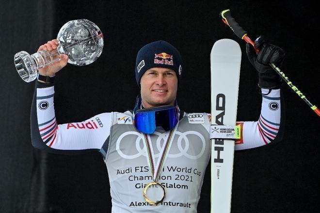 Ski alpin : Alexis Pinturault remporte le classement général de la Coupe du monde