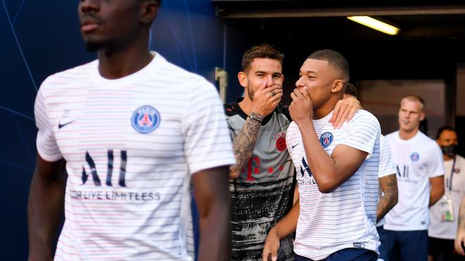 Bayern-PSG: "Reste tranquille", Lucas Hernandez plaisante avec Mbappé