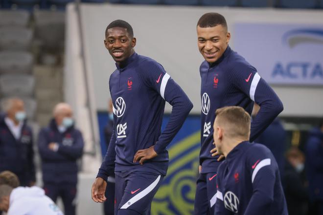 Equipe de France : Mbappé et Dembélé, ces «frérots» trop rarement associés