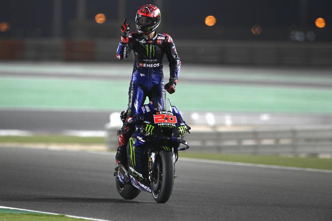 Auto/Moto - MotoGP : revivez les meilleurs moments du succès de Fabio Quartararo au Qatar