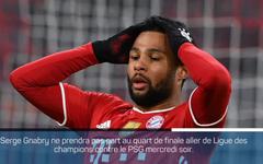 Foot - C1 - Bayern - Serge Gnabry positif au Covid-19 et forfait face au PSG en Ligue des champions