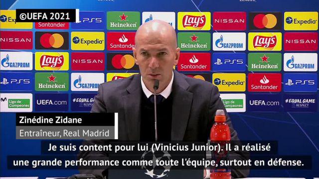 Foot - C1 - Real - Zinédine Zidane (Real Madrid) après la victoire contre Liverpool : « Cette équipe n'a pas de limites »