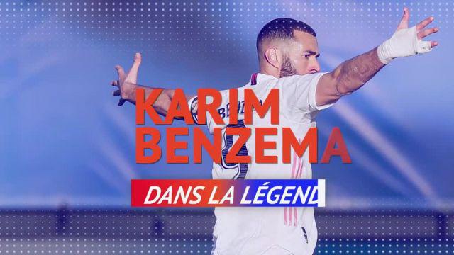 Foot - Espagne - Real - Karim Benzema, un peu plus dans la légende du Real Madrid